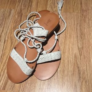 Frye Women's Ruth Ankle Gladiator Sandals 7.5